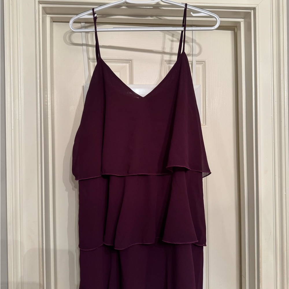 Show Me Your MuMu Burgundy Dress